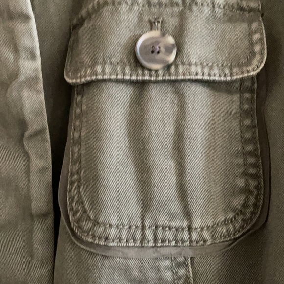 Loft utility jacket size medium in army green NEW - Picture 4 of 11